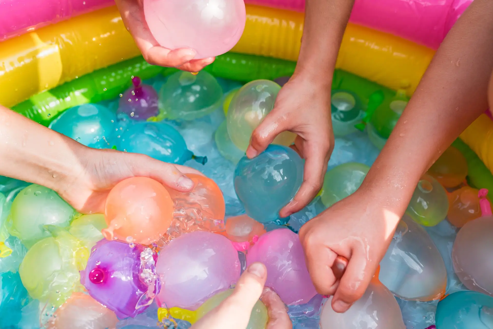 Water balloon games for kids.