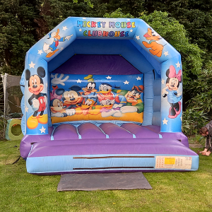Mickey Mouse Themed Bouncy Castle